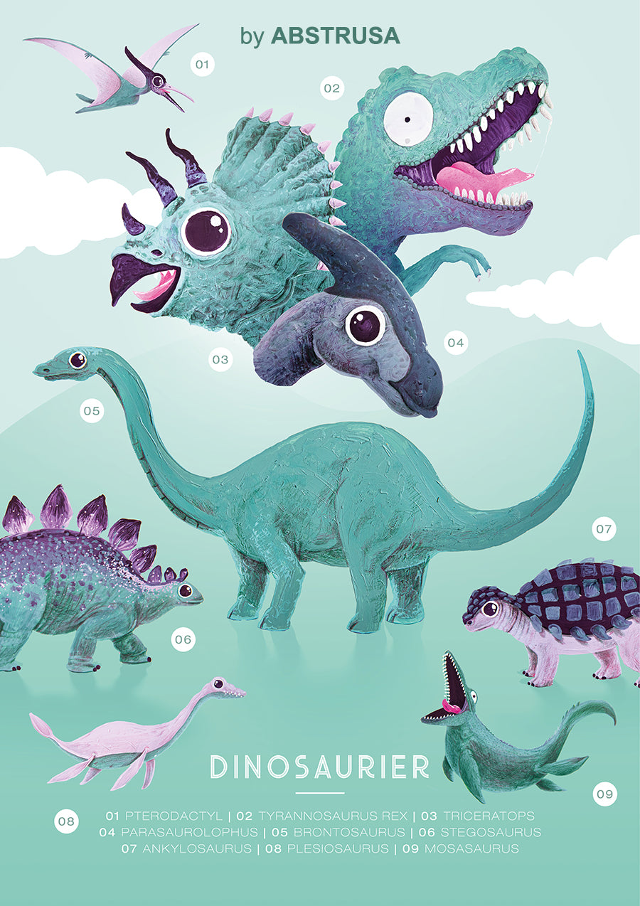 Dinosaurier Poster
