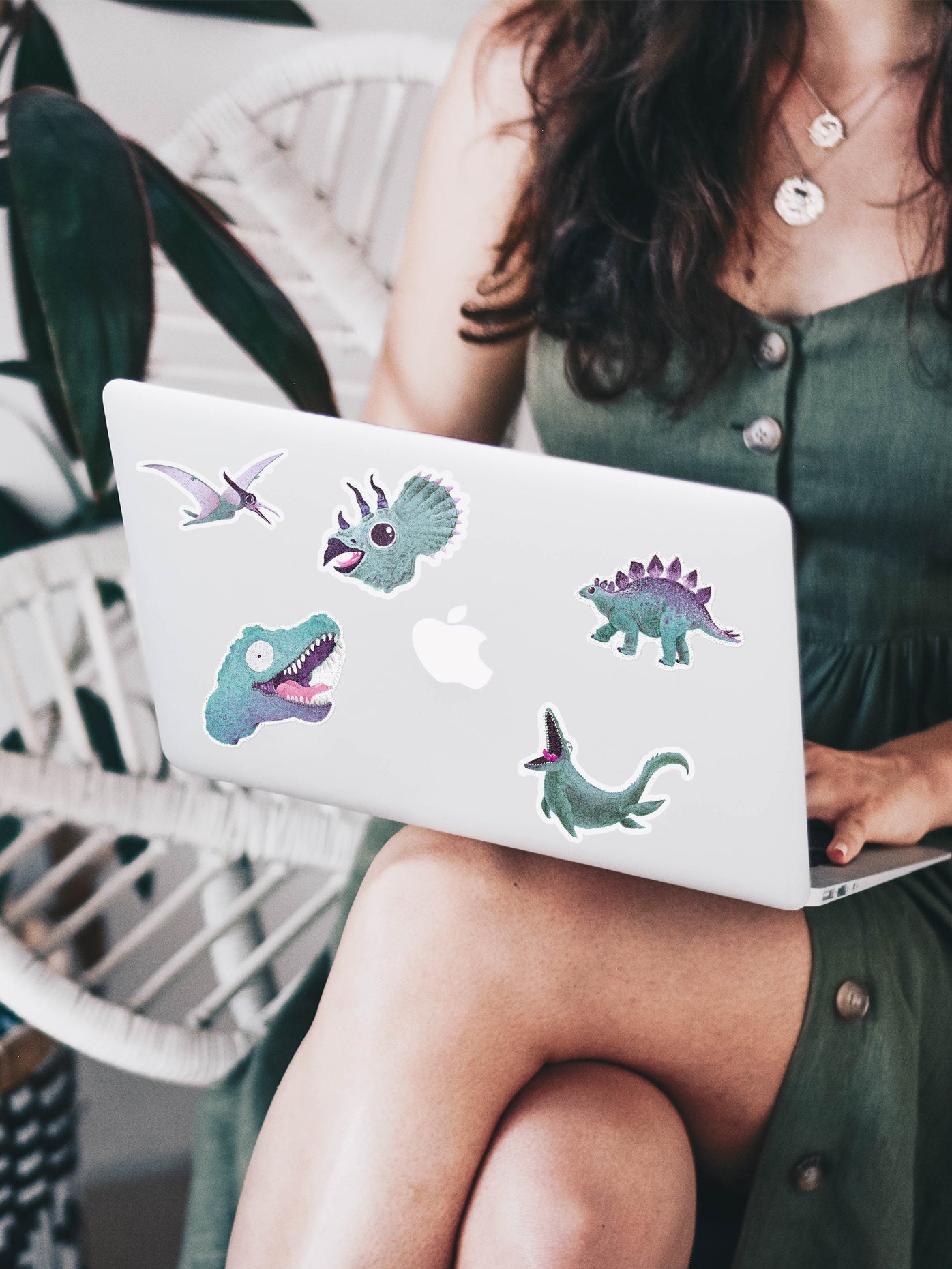 Dinosaurier — A5 Stickerset