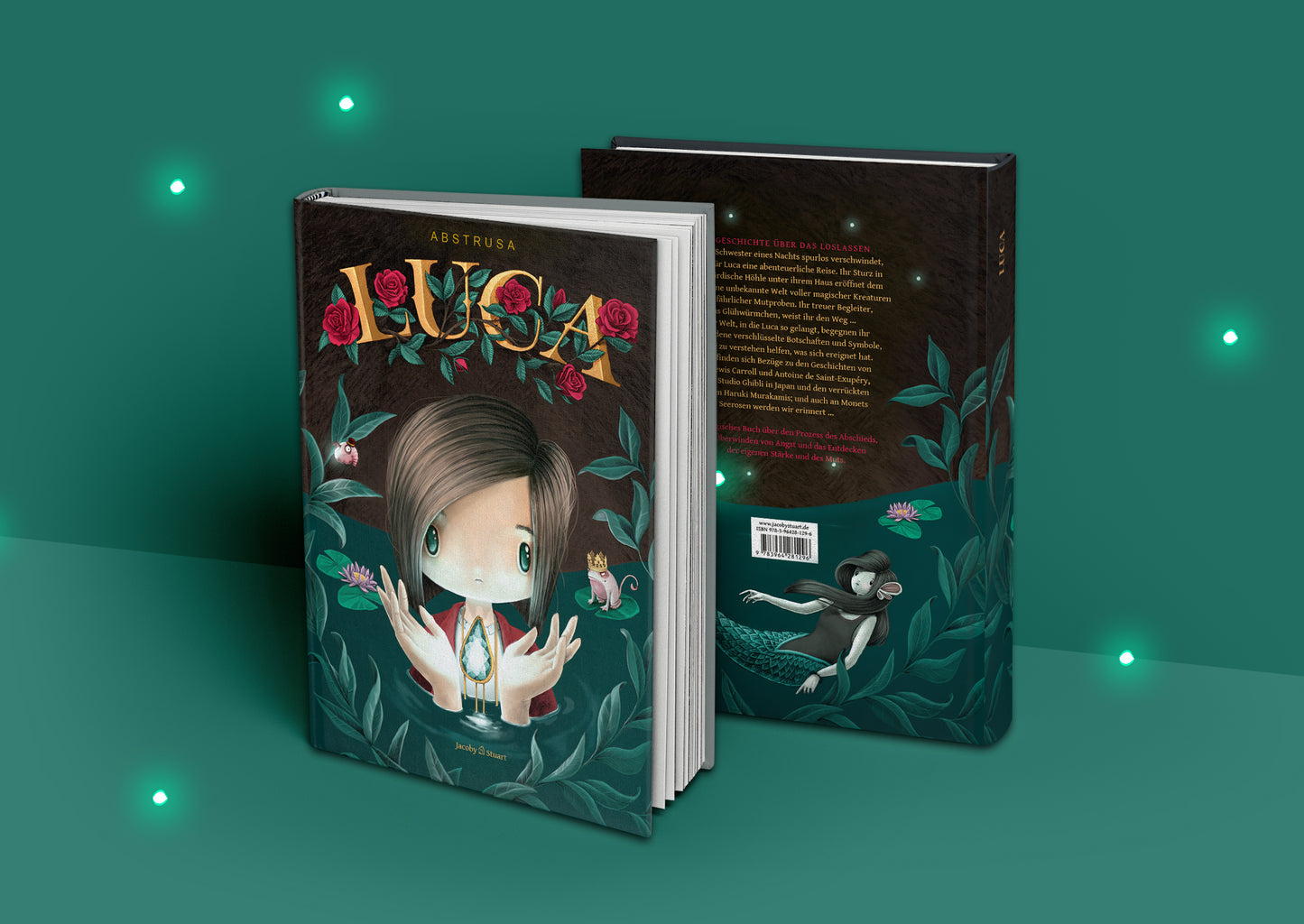 Luca und das grüne Amulett - handsigniertes Buch