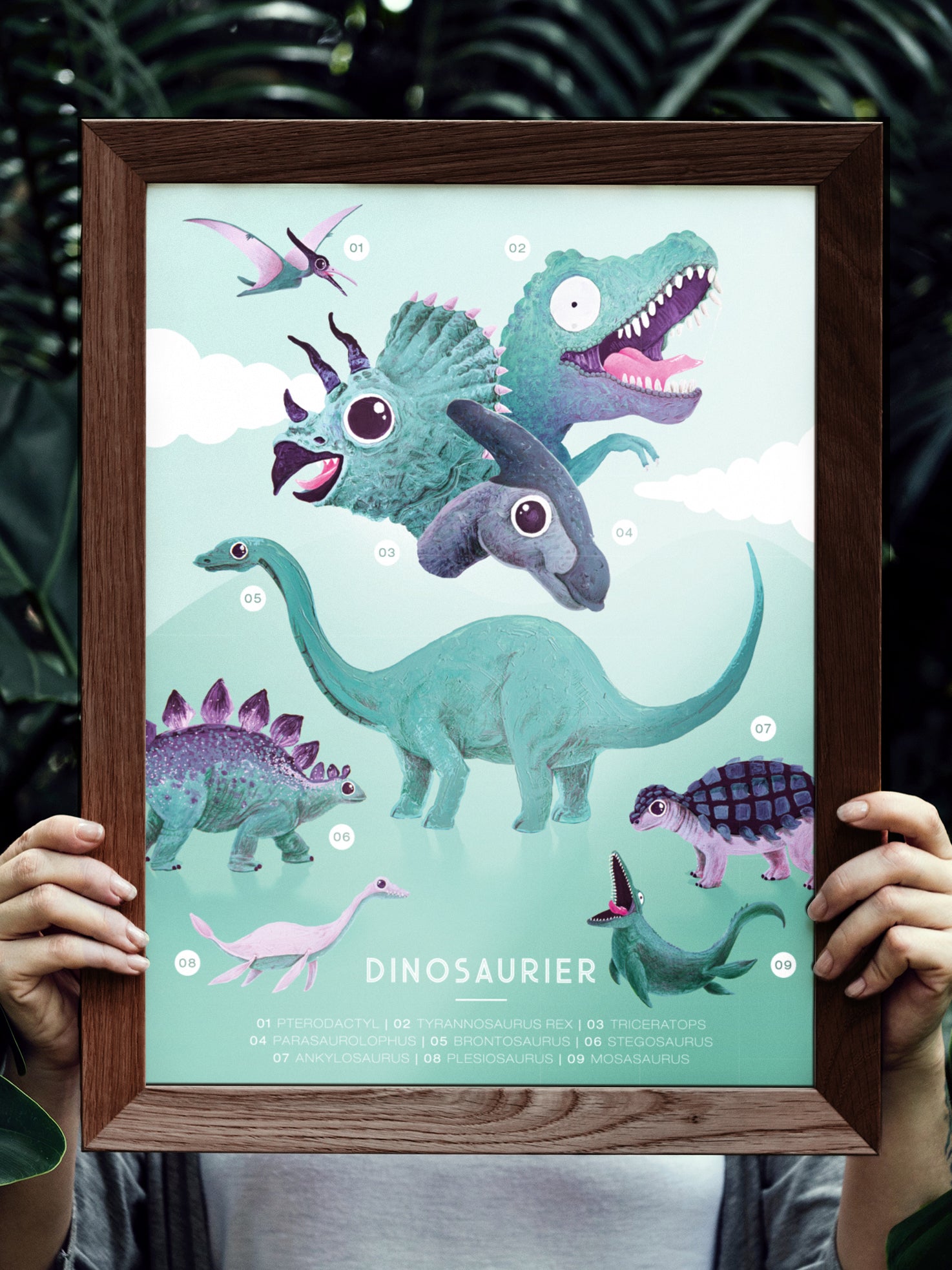 Dinosaurier Poster – Stranded Things