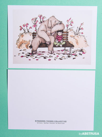 Schweinehund — A5 Postkarte