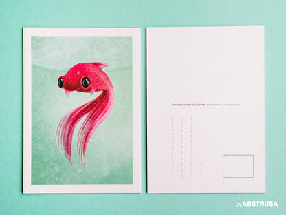 Süßer Fisch Postkarte