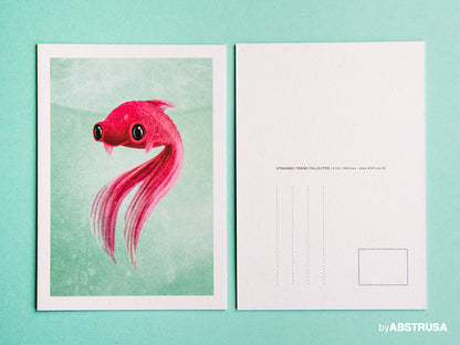 Süßer Fisch — A6 Postkarte